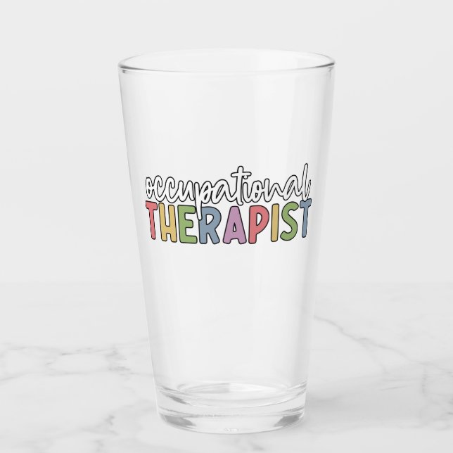 OT-Geschenke des Arbeitstherapeuten Glas (Vorderseite)