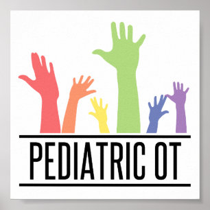 OT Geschenke für die pädiatrische OT-Berufstherape Poster