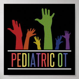 OT Geschenke für die pädiatrische OT-Berufstherape Poster