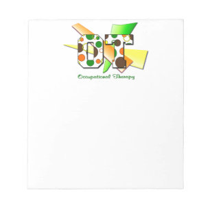 OT Kreise und Punkte Notizblock