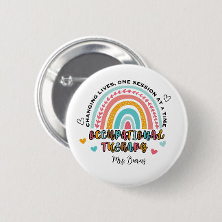 OT OT Occupational Therapy Button Top OTA Cota