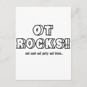 OT ROCKS! POSTKARTE