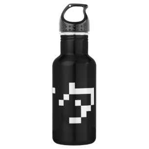 OTAKU 8 Bit Pixel Japanisch Katakana Trinkflasche