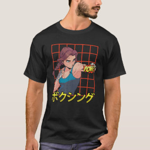 Otaku - Anime Boxing Girl - Manga Japanisches Äst T-Shirt
