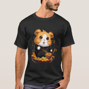 Otaku Hamster isst japanisch Food Ramen Noodles 10 T-Shirt