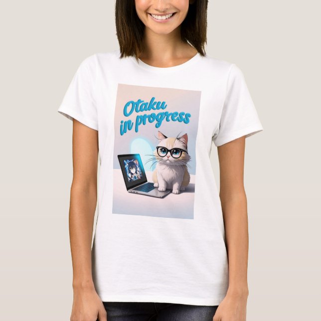 Otaku in Progress. T-Shirt (Vorderseite)