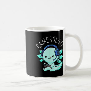 Otaku Lifestyle Threads Shirt Co. Gamesolotl Axolo Kaffeetasse