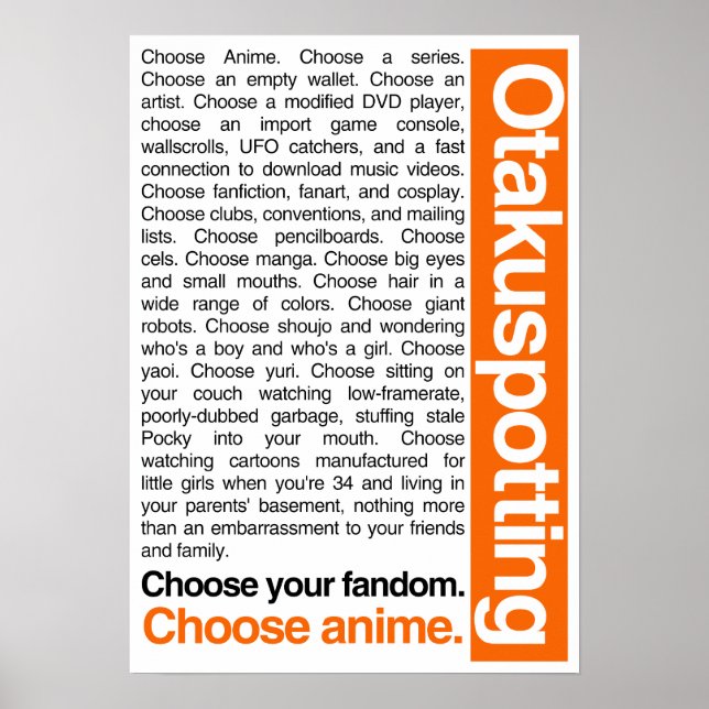 Otakuspotting Poster (Vorne)