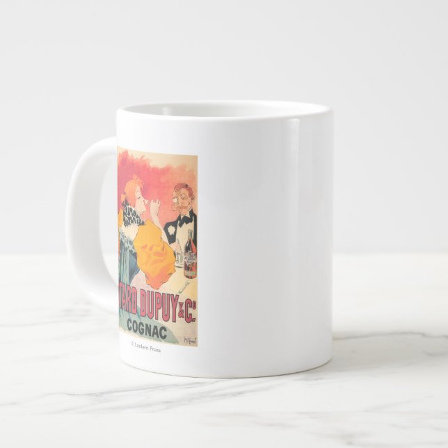 Otard-Dupuy & CO. Cognac-Werbeplakat Jumbo-Tasse (Vorderseite Links)