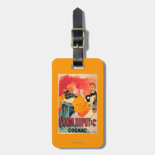 Otard-Dupuy u. Co.-Kognak-förderndes Plakat Gepäckanhänger