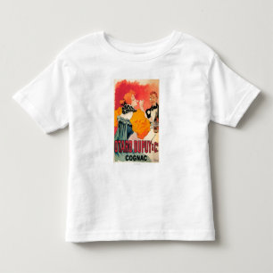 Otard-Dupuy u. Co.-Kognak-förderndes Plakat Kleinkind T-shirt