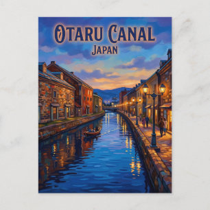 Otaru-Kanal Japan Postkarte