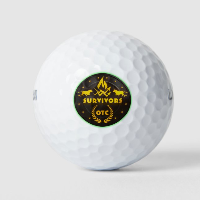 OTC Survivors Golf Balls Golfball (Vorderseite)
