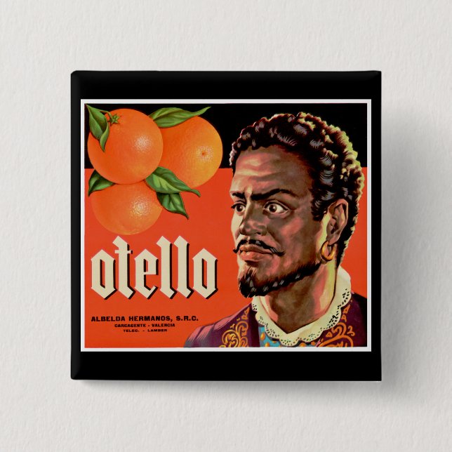Otello Orange Label Button