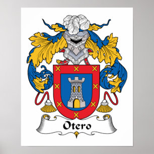 Otero-Familienwappen Poster