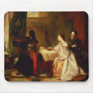Othello, das seine Abenteuer auf Desdemona sich Mousepad