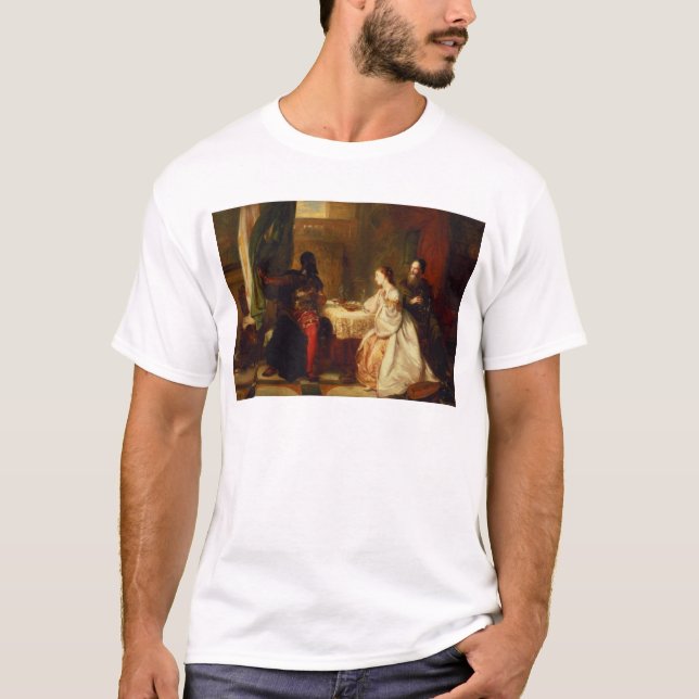 Othello, das seine Abenteuer auf Desdemona sich T-Shirt (Vorderseite)
