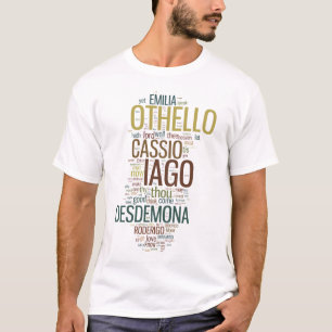 Othello Wort-Mosaik T-Shirt