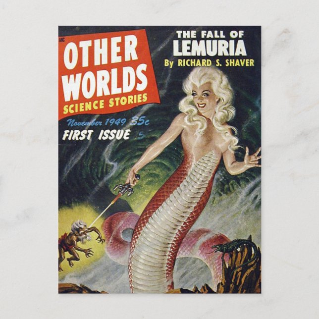 Other Worls Science 1 Postkarte (Vorderseite)