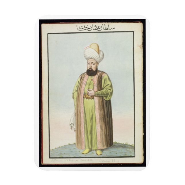 Othman (Osman) I (1259-1326), Gründer der Unterste Magnet (Vertikal)