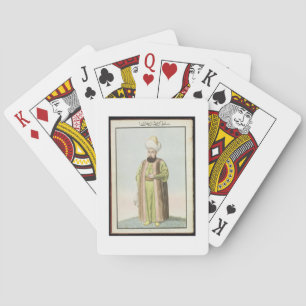 Othman (Osman) I (1259-1326), Gründer des Osmanisc Spielkarten