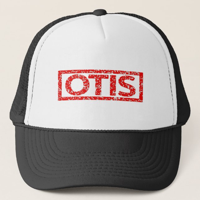 Otis-Briefmarke Truckerkappe (Vorderseite)