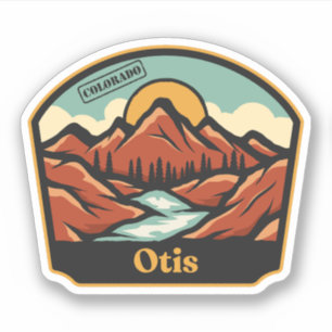 Otis, Colorado-Aufkleber Aufkleber