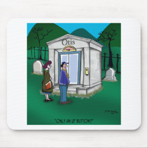 Otis Elevator Mausoleum hat nur einen Up Button Mousepad