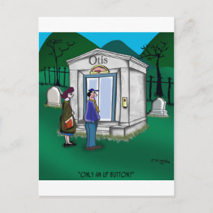 Otis Elevator Mausoleum hat nur einen Up Button Postkarte