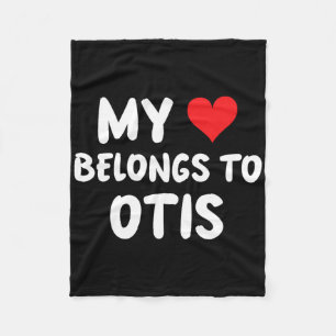 Otis - Mein Herz gehört Otis - Liebe Fleecedecke