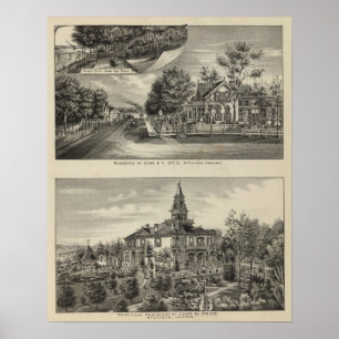 Otis-Preis-Landhaus, Kansas Poster