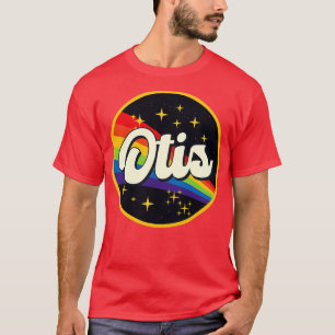 Otis Rainbow in Space Vintag Style T-Shirt