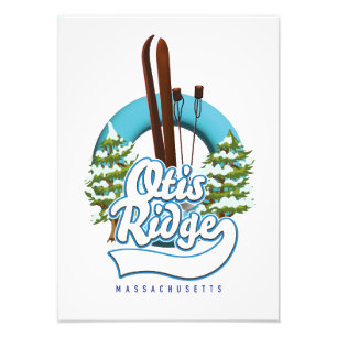 Otis Ridge Massachusetts Logo Fotodruck