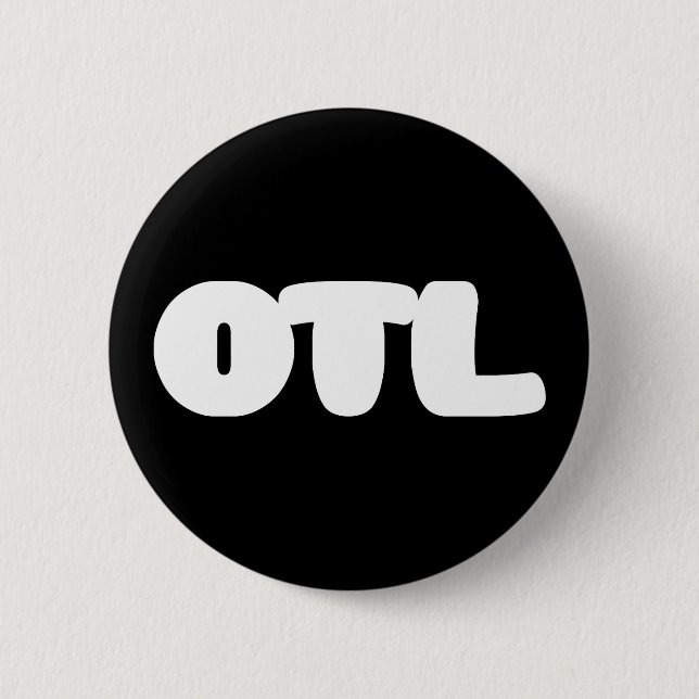 OTL Emoticon ~ Koreanischer Slang Button (Vorderseite)