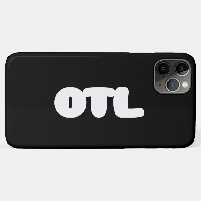 OTL Emoticon ~ Koreanischer Slang Case-Mate iPhone Hülle (Rückseite (Horizontal))