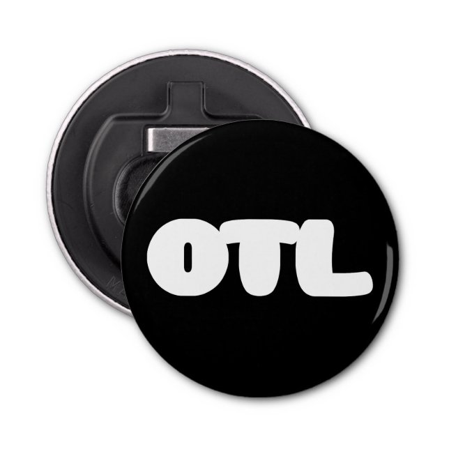 OTL Emoticon ~ Koreanischer Slang Flaschenöffner (Vorderseite)