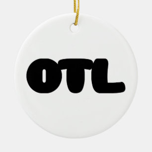 OTL Emoticon ~ Koreanischer Slang Keramik Ornament