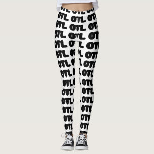 OTL Emoticon ~ Koreanischer Slang Leggings