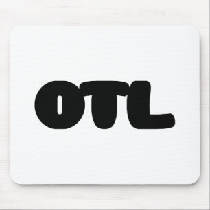 OTL Emoticon ~ Koreanischer Slang Mousepad
