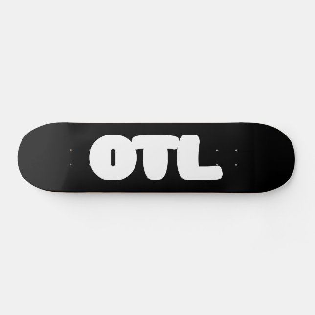 OTL Emoticon ~ Koreanischer Slang Skateboard (Horizontal)