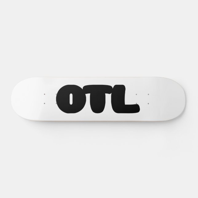 OTL Emoticon ~ Koreanischer Slang Skateboard (Horizontal)
