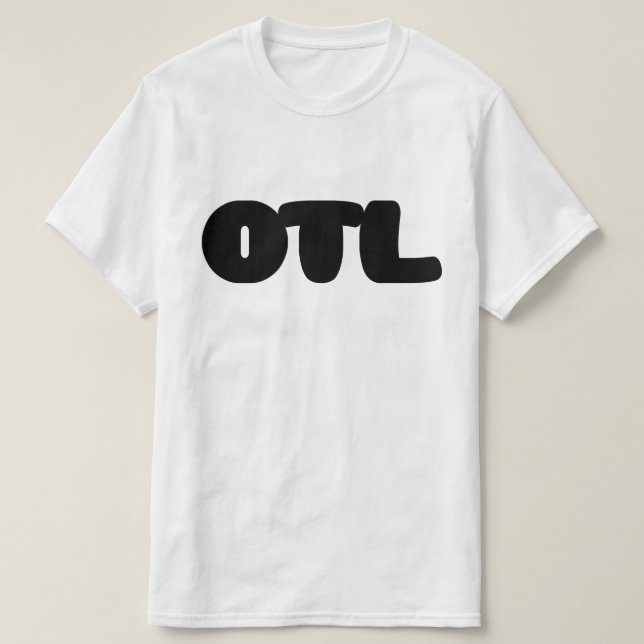 OTL Emoticon ~ Koreanischer Slang T-Shirt (Design vorne)