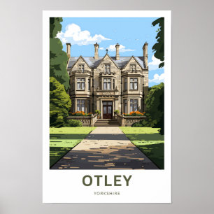 Otley Yorkshire Travel Print Poster