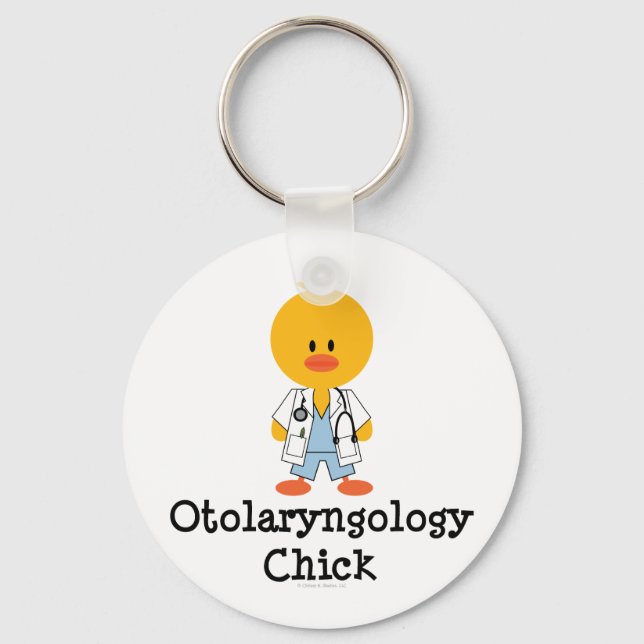 Otolaryngology Chick Schlüsselanhänger (Vorderseite)