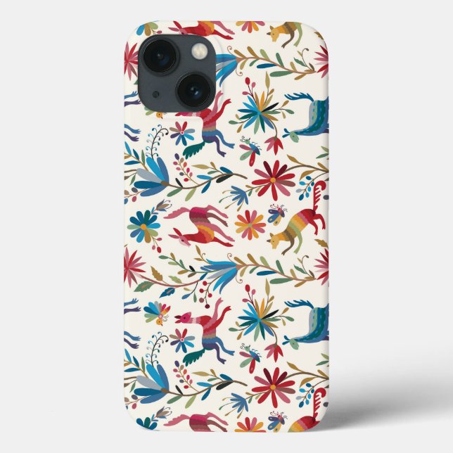Otomi-Inspiriertes Design Case-Mate iPhone Hülle (Rückseite)