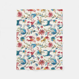 Otomi-Inspiriertes Design Fleecedecke