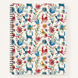 Otomi-Inspiriertes Design Notizbuch