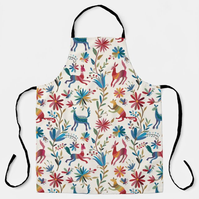 Otomi-Inspiriertes Design Schürze (Vorderseite)