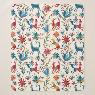 Otomi-Inspiriertes Design Sherpadecke
