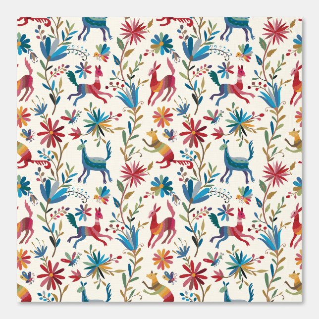 Otomi-Inspiriertes Design Tapete (Vorderseite)